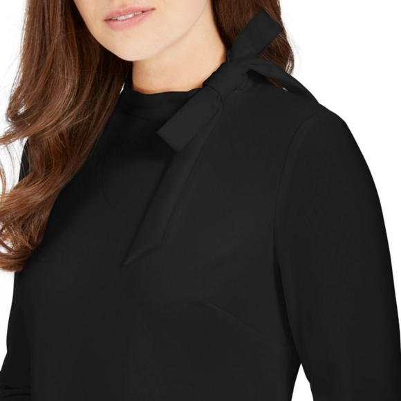 Black Calvin Klein Midi Dress - Picture 2 of 7